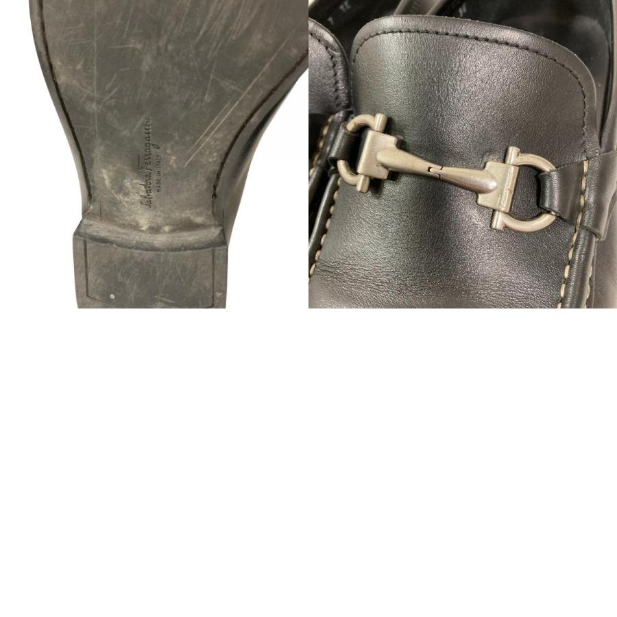 美品 Salvatore Ferragamo サルヴァトーレフェラガモ ガンチーニホース