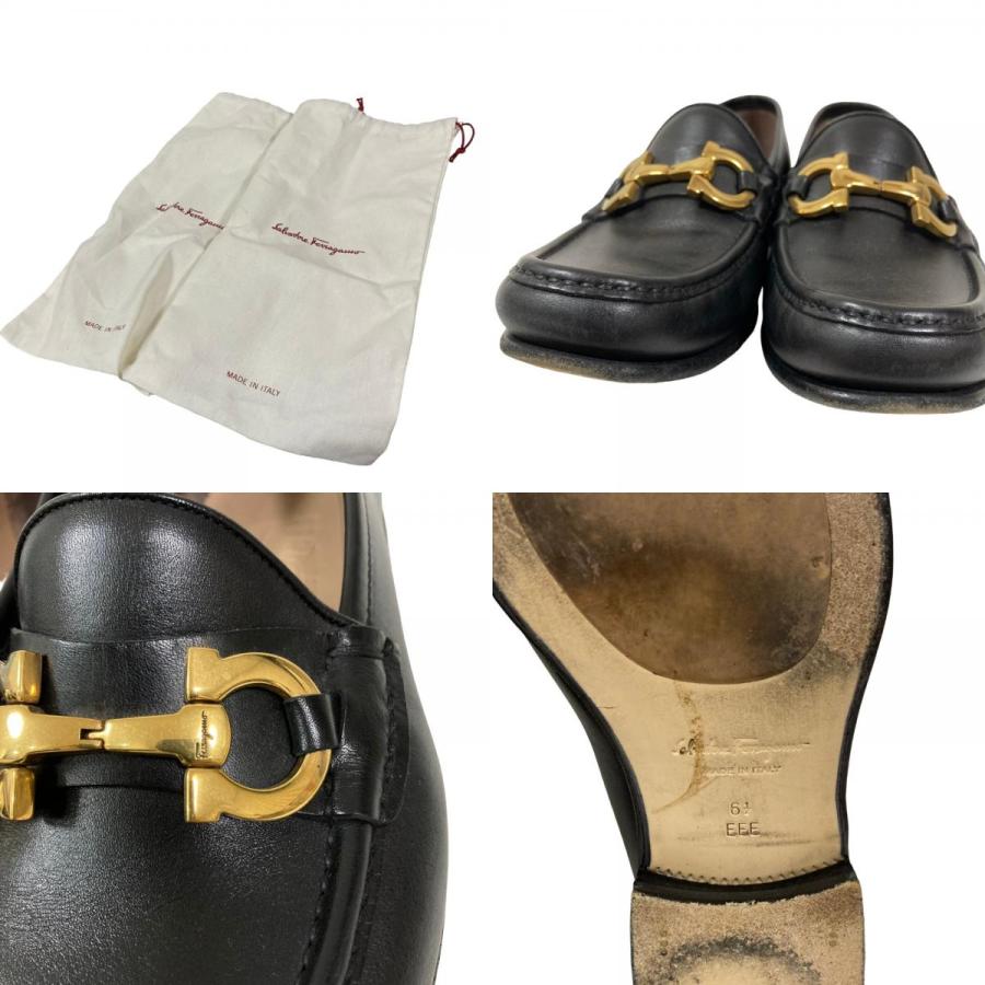 美品 Salvatore Ferragamo サルヴァトーレフェラガモ ガンチーニ金具