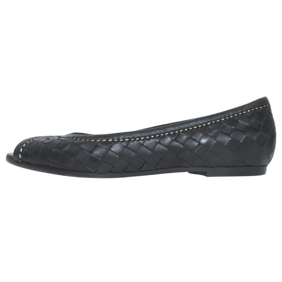 レディース BOTTEGA VENETA ボッテガヴェネタ オープントゥ フラット