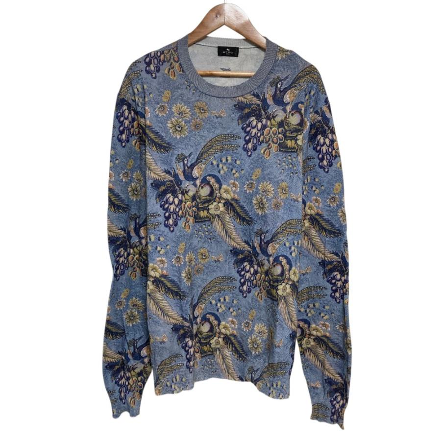ETRO（エトロ） 美品 24SS ETRO バード＆フラワー柄 コットン