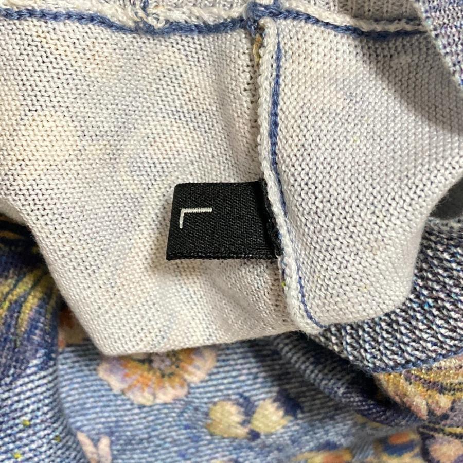ETRO（エトロ） 美品 24SS ETRO バード＆フラワー柄 コットンニット