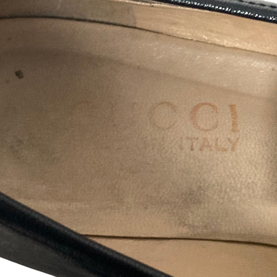 GUCCI（グッチ） 良品 ブランデッドG金具 ヒールローファー パンプス