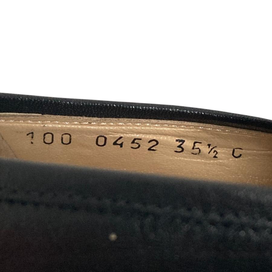 GUCCI（グッチ） 良品 ブランデッドG金具 ヒールローファー パンプス
