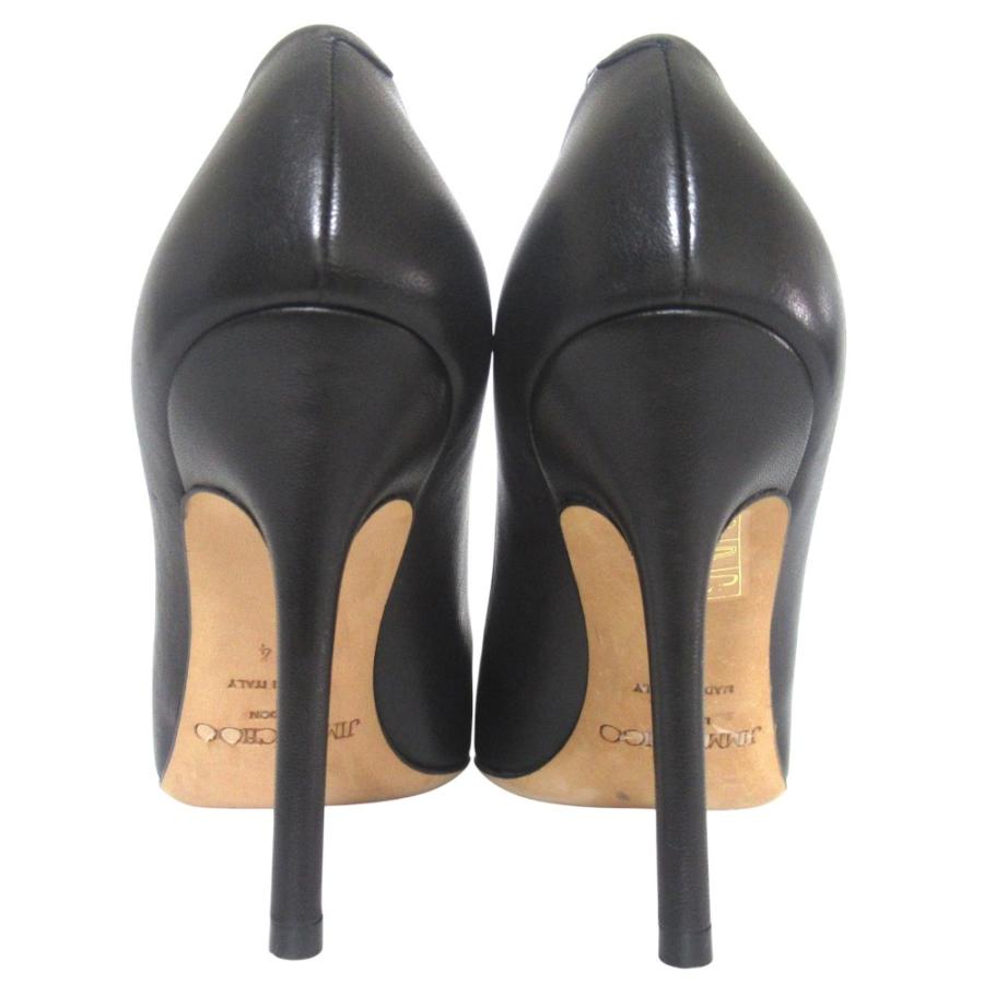 JIMMY CHOO（ジミーチュウ） 美品 スタッズ ポインテッドトゥ