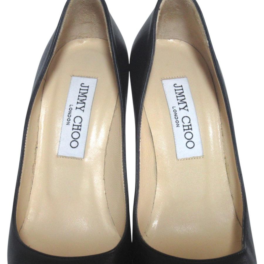 JIMMY CHOO（ジミーチュウ） 美品 スタッズ ポインテッドトゥ