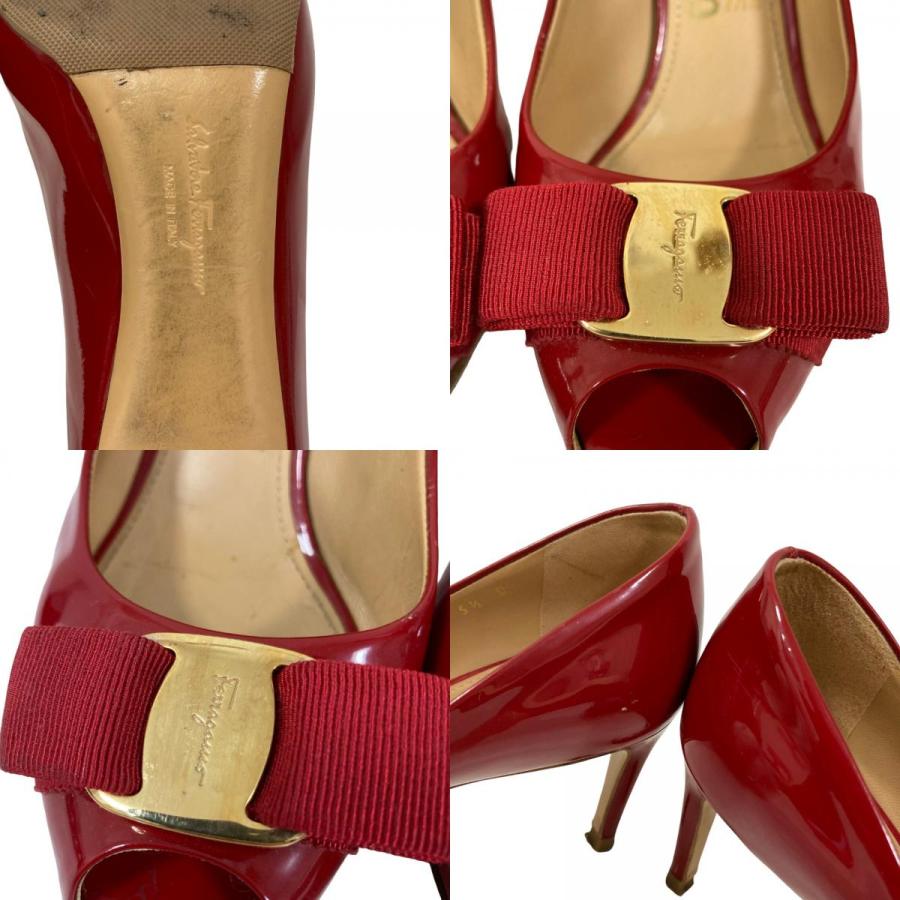 良品 Salvatore Ferragamo サルヴァトーレフェラガモ ヴァラリボン 