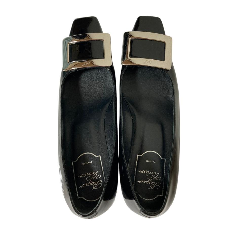 Roger Vivier（ロジェヴィヴィエ） 美品 ベルヴィヴィエ スクエア