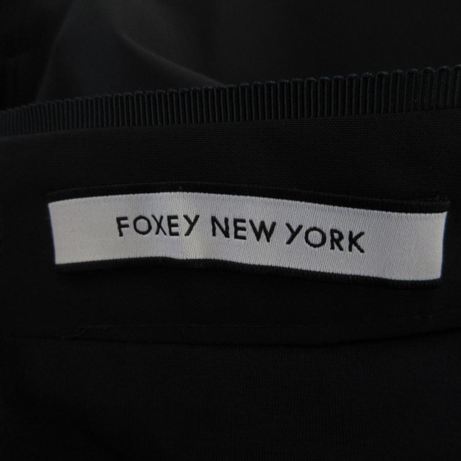 FOXEY NEW YORK 美品 フォクシーニューヨーク フロントボタン ミモレ丈