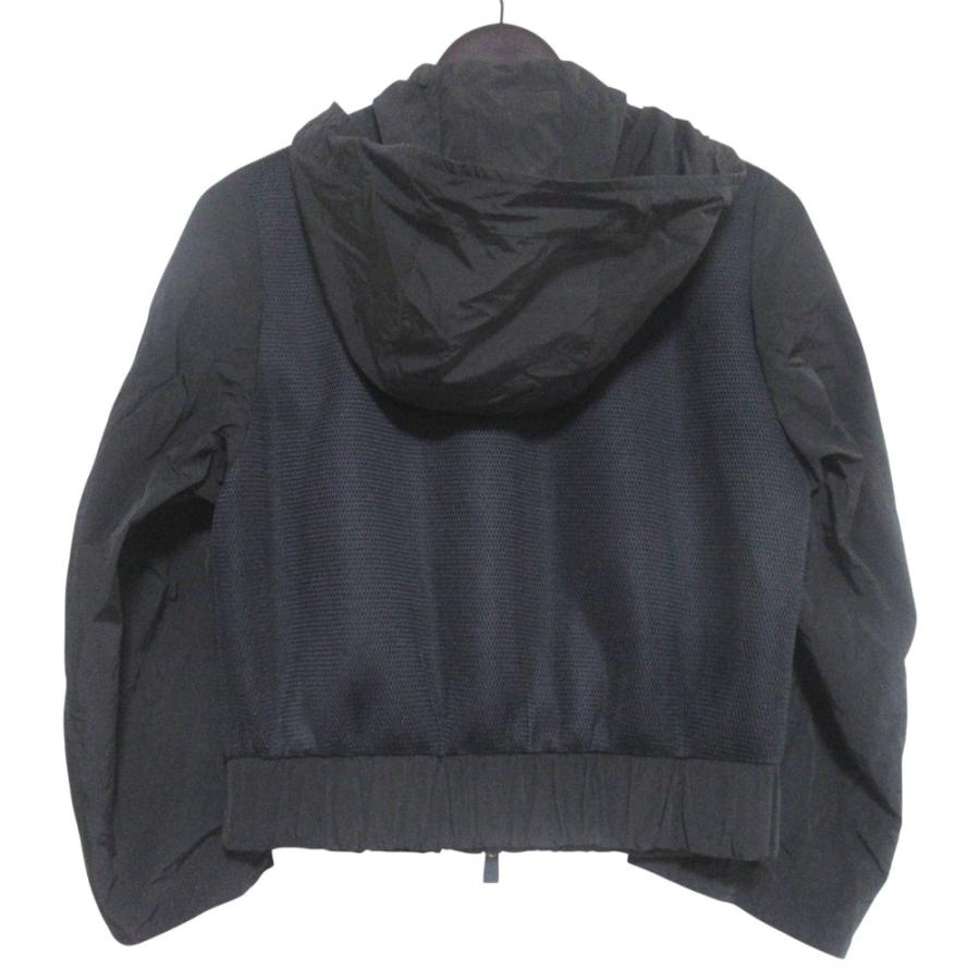 美品 TATRAS タトラス IPPIA メッシュ切替 ジップアップ ナイロンパーカー ジャケット LTK20S8031 サイズ02 160/84A ブラック レディース 古着 中古の画像