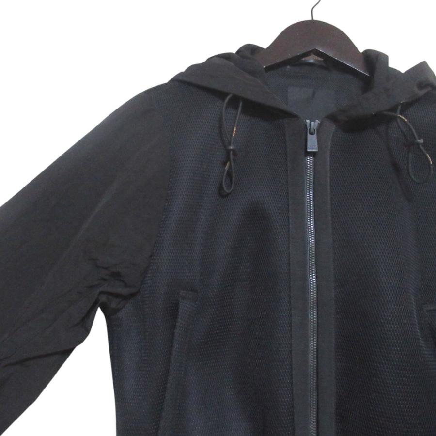 美品 TATRAS タトラス IPPIA メッシュ切替 ジップアップ ナイロンパーカー ジャケット LTK20S8031 サイズ02 160/84A ブラック レディース 古着 中古の画像
