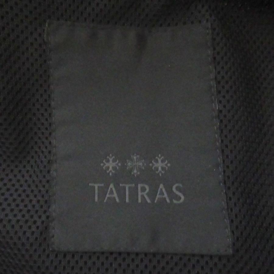 美品 TATRAS タトラス IPPIA メッシュ切替 ジップアップ ナイロンパーカー ジャケット LTK20S8031 サイズ02 160/84A ブラック レディース 古着 中古の画像