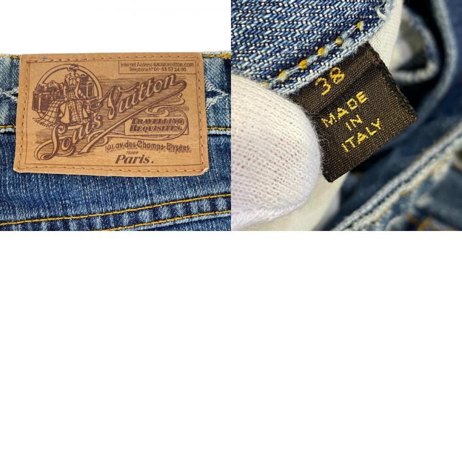 LOUIS VUITTON（ルイ・ヴィトン） 良品 モノグラム切替 ストレッチ