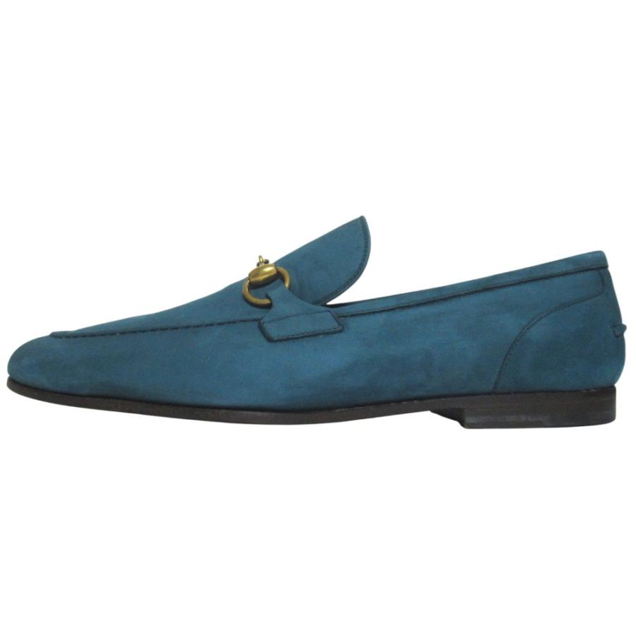 GUCCI（グッチ） 新品同様 MTO Horsebit Loafer ヨルダーン ヌバック 