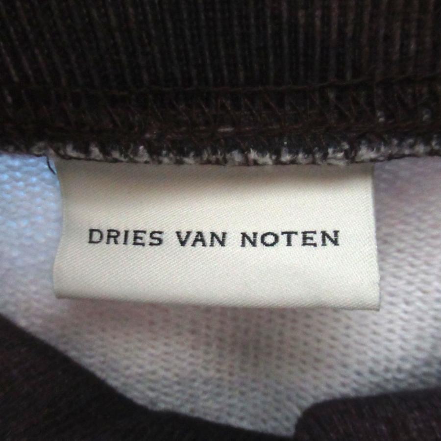 美品 25AW DRIES VAN NOTEN ドリスヴァンノッテン ビジュー装飾 チェック柄 スウェットシャツ トレーナー XSサイズ マルチカラー レディース 古着 中古_5