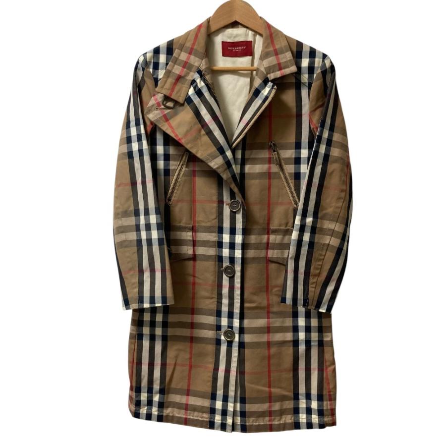 美品 BURBERRY LONDON バーバリーロンドン ノバチェック シングル