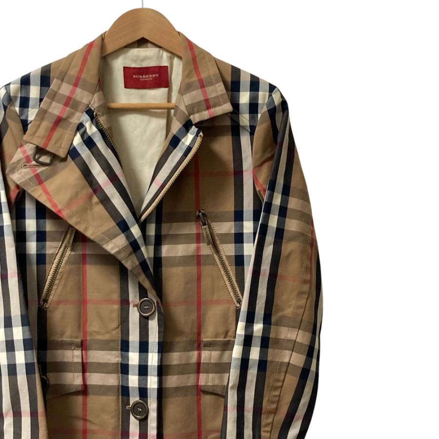 美品 BURBERRY LONDON バーバリーロンドン ノバチェック シングル