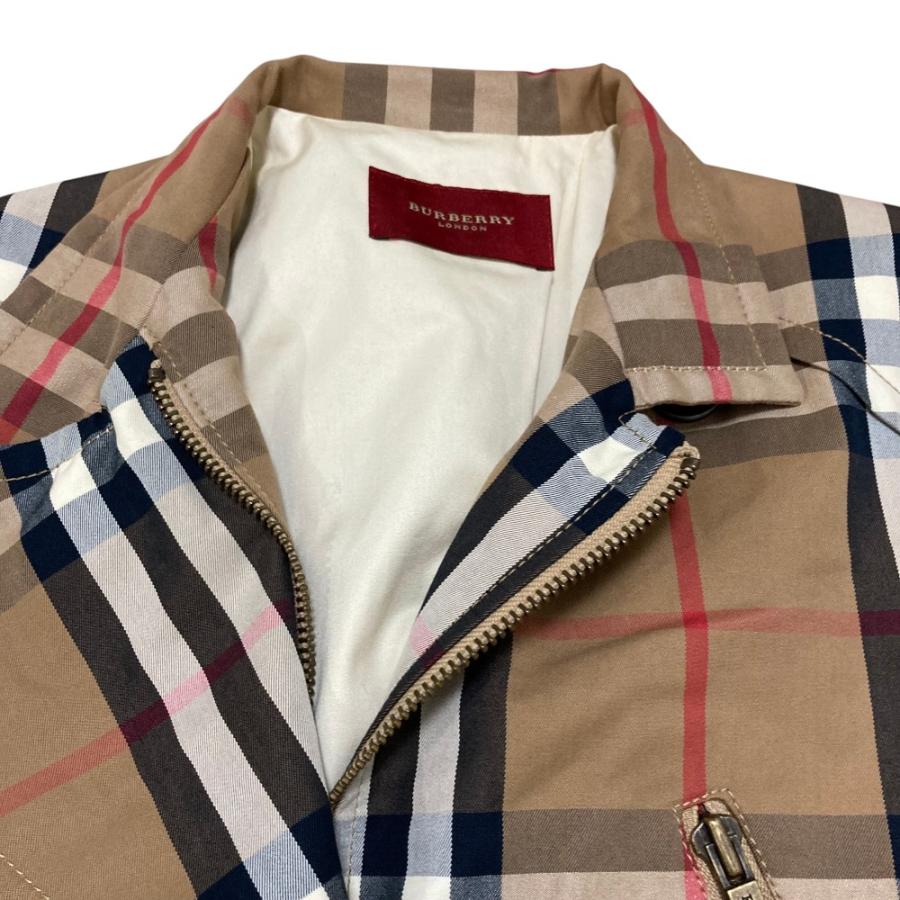 美品 BURBERRY LONDON バーバリーロンドン ノバチェック シングル