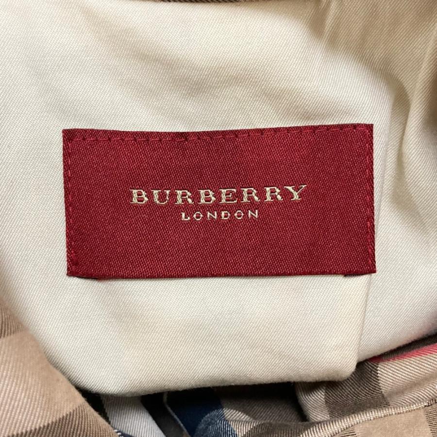 美品 BURBERRY LONDON バーバリーロンドン ノバチェック シングル