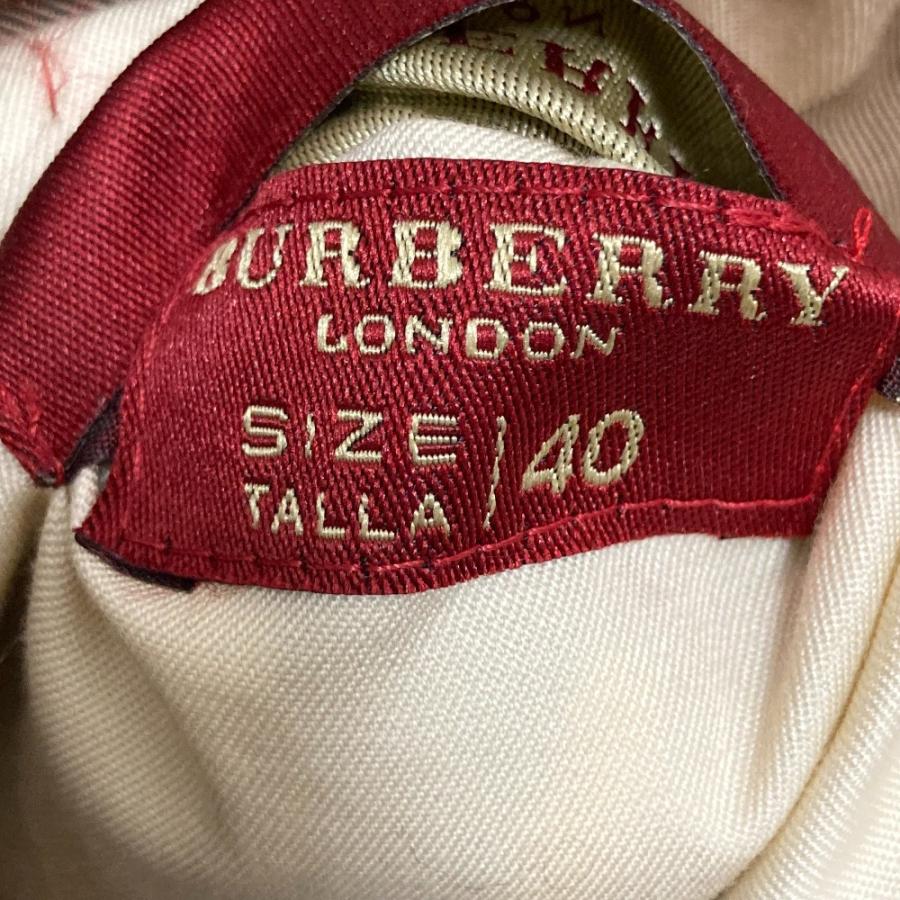 美品 BURBERRY LONDON バーバリーロンドン ノバチェック シングル