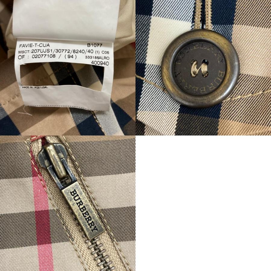 美品 BURBERRY LONDON バーバリーロンドン ノバチェック シングル