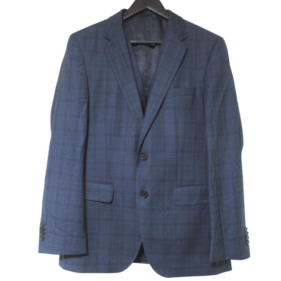 専用様【超美品】HUGO BOSSダークブラウン チェック柄 ジャケット! HUGO BOSS（ヒューゴ・ボス） 美品 チェック柄 テーラードジャケット