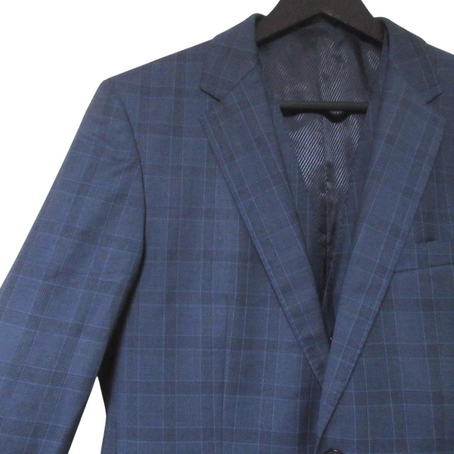 HUGO BOSS（ヒューゴ・ボス） 美品 チェック柄 テーラードジャケット