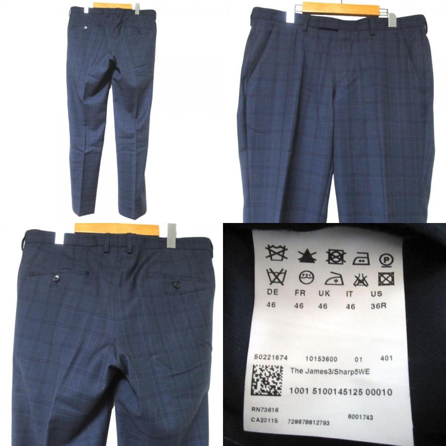 HUGO BOSS（ヒューゴ・ボス） 美品 チェック柄 テーラードジャケット
