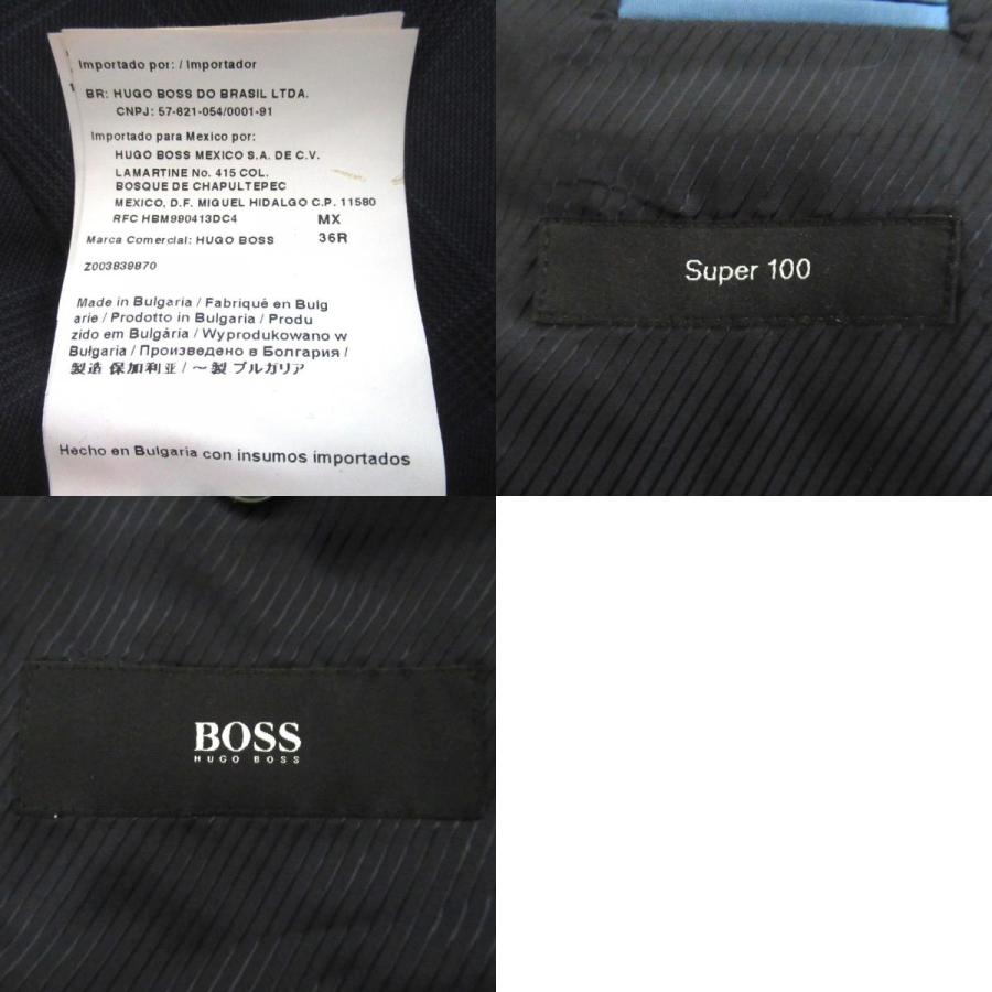 HUGO BOSS（ヒューゴ・ボス） 美品 チェック柄 テーラードジャケット