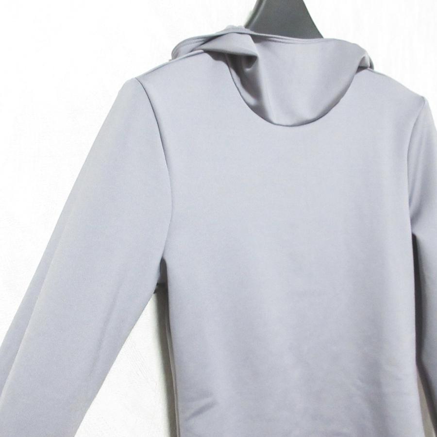 美品 alo yoga アローヨガ Airlift Winter Warm フード付きランナー カットソー W3735R XS グレー レディース 古着 中古 USED Alo Yoga 美品 アローヨガ Airlift Winter Warm フード付きランナー
