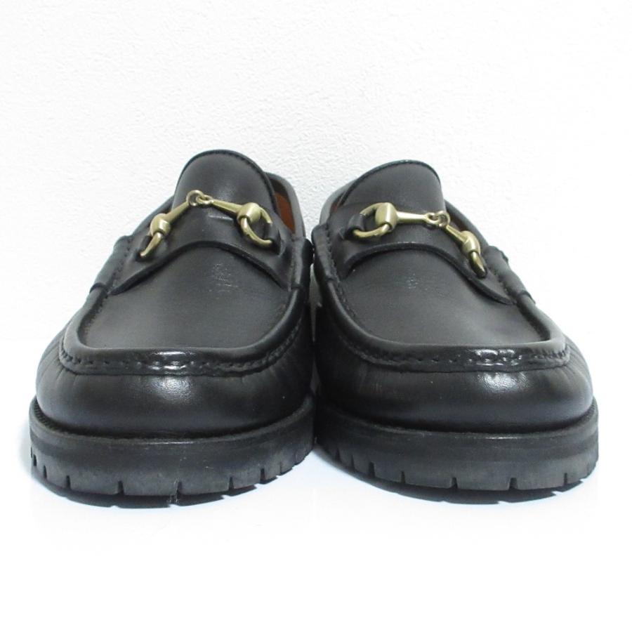 GUCCI（グッチ） 美品 レザー ホースビットローファー シューズ 34.5