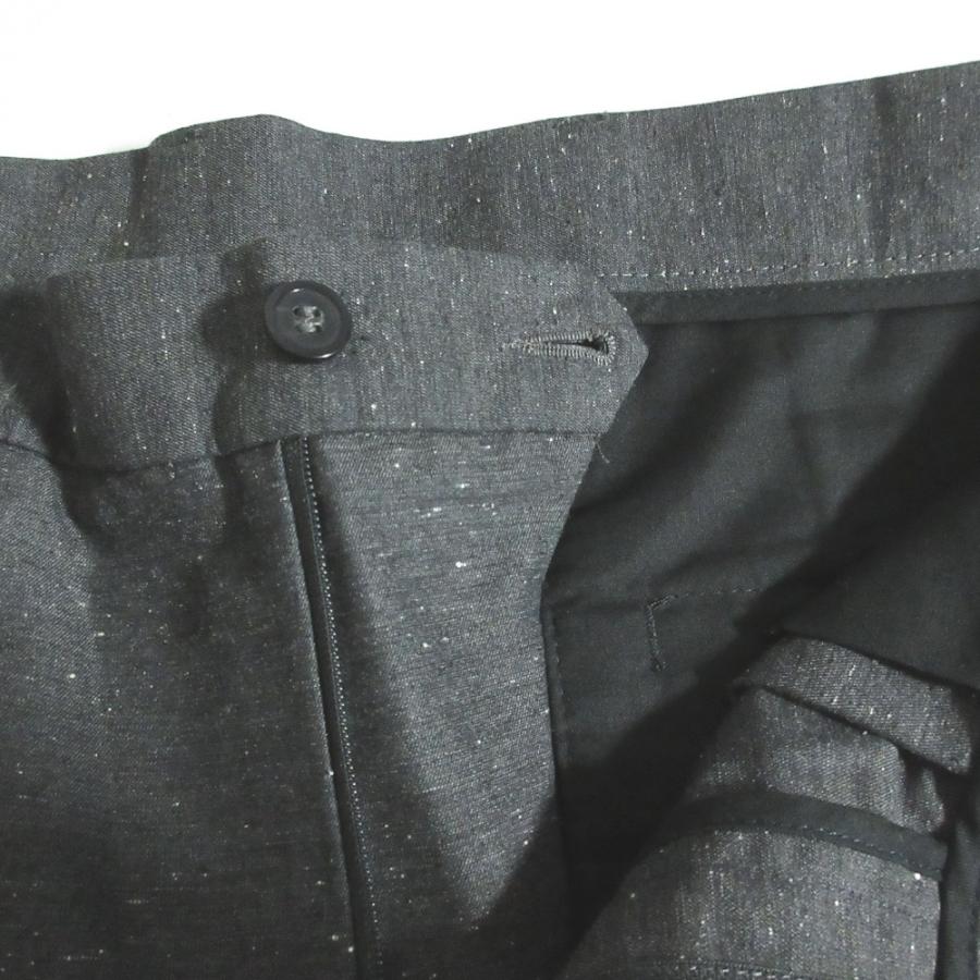 良品 EMPORIO ARMANI エンポリオアルマーニ リフレクター付き スラックスパンツ U1P84N U1190 46 グレー メンズ 古着 中古 USED EMPORIO ARMANI 良品 エンポリオアルマーニ リフレクター付き