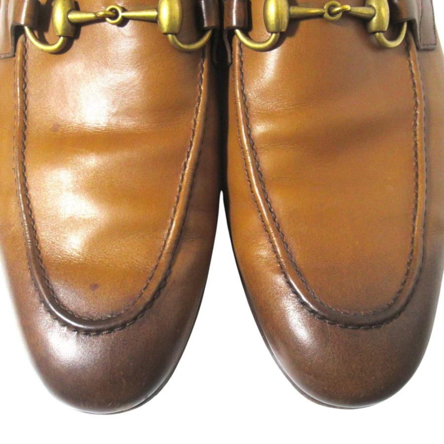 GUCCI（グッチ） 良品 ヨルダーン ホースビット レザー ローファー