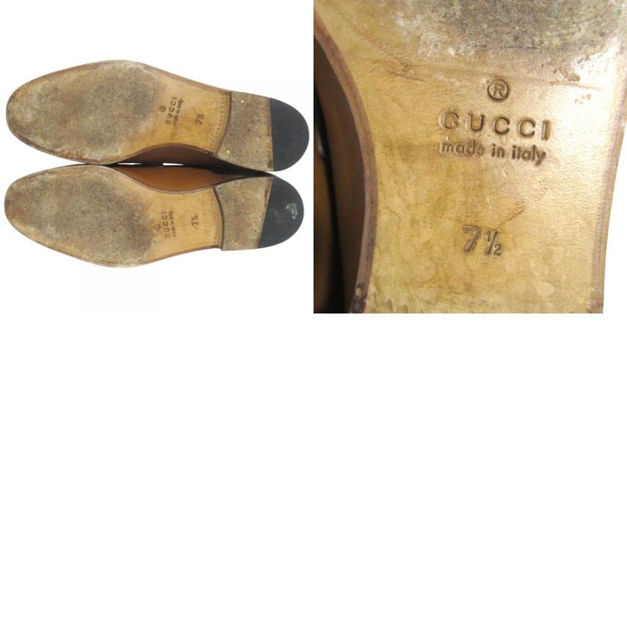 GUCCI（グッチ） 良品 ヨルダーン ホースビット レザー ローファー