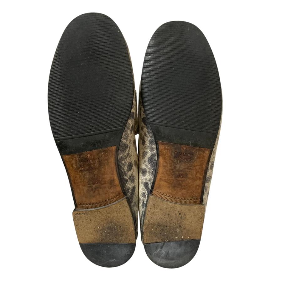 GUCCI（グッチ） 良品 パイソン柄 ホースビットローファー 36 23cm相当