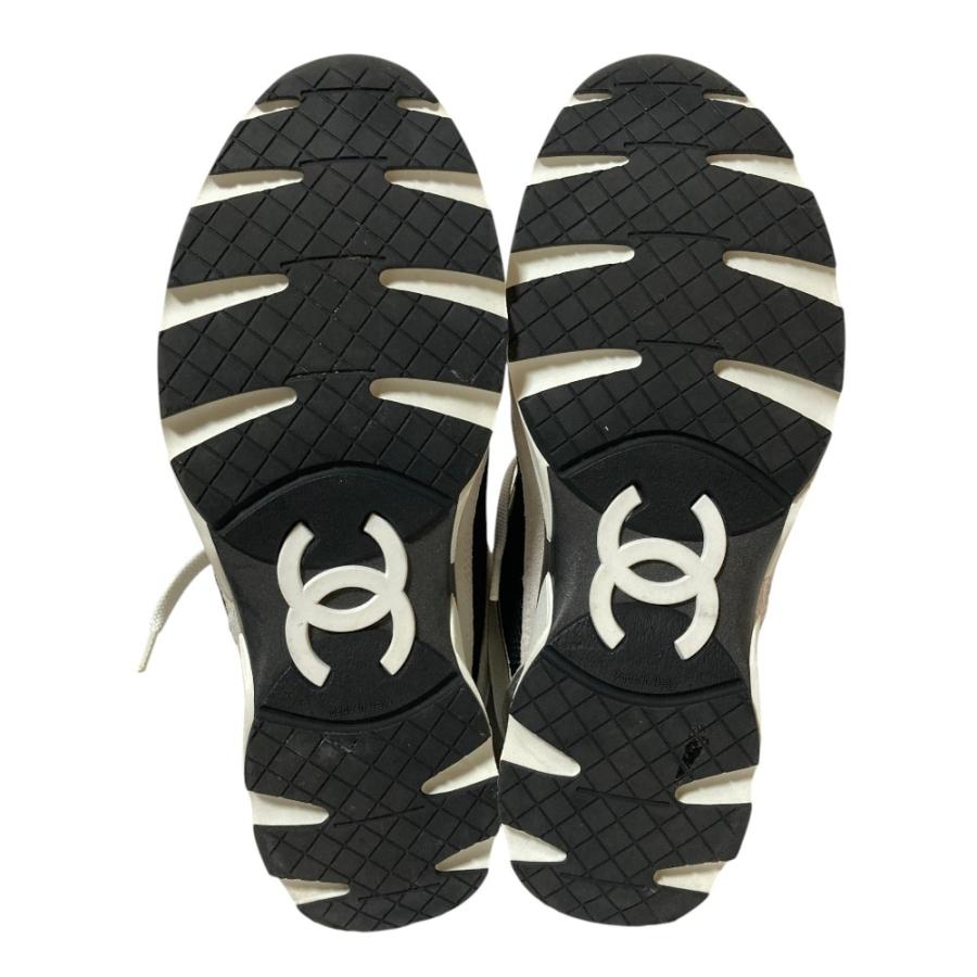 CHANEL（シャネル） 良品 ココマーク スエードレザー メッシュ
