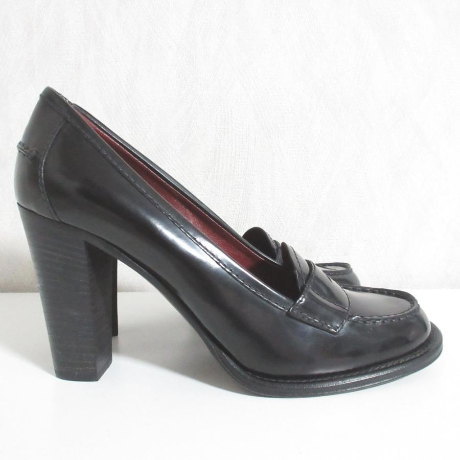 PRADA（プラダ） 美品 チャンキーヒール コインローファーパンプス 36 