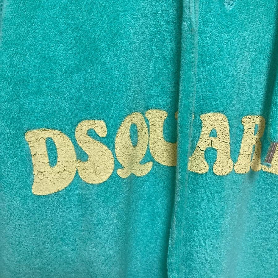 DSQUARED2（ディースクエアード） 良品 ロゴプリント パイル地 プル