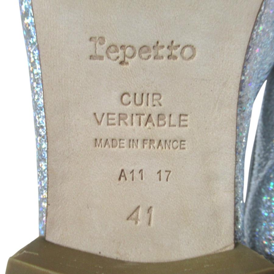 repetto（レペット） 新品同様 マイケル グリッターローファー