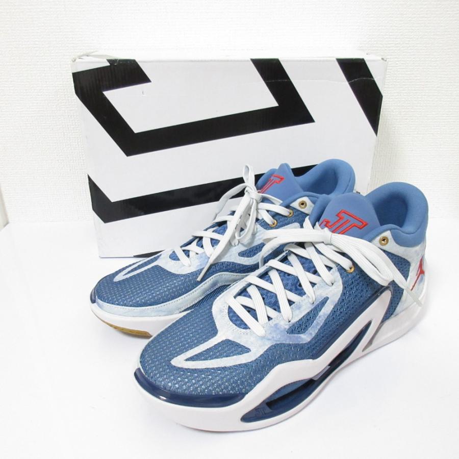 新品同様 NIKE ナイキ ジョーダン ジェイソンテイタム シグネチャーモデル スニーカー DZ3321-400 US11 29cm  ネイビー メンズ 古着 中古 USED NIKE（ナイキ） 新品同様 ジョーダン ジェイソンテイタム シグネチャー