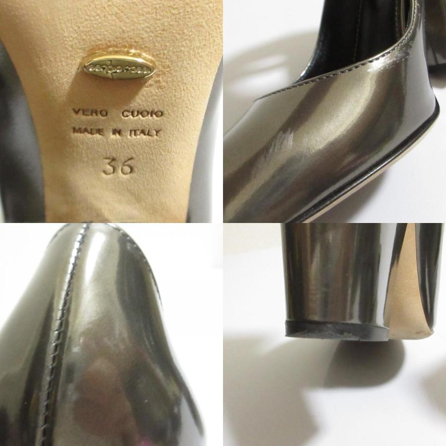 セルジオロッシ Sergio Rossi パンプス エナメル 23.0cm セルジオ
