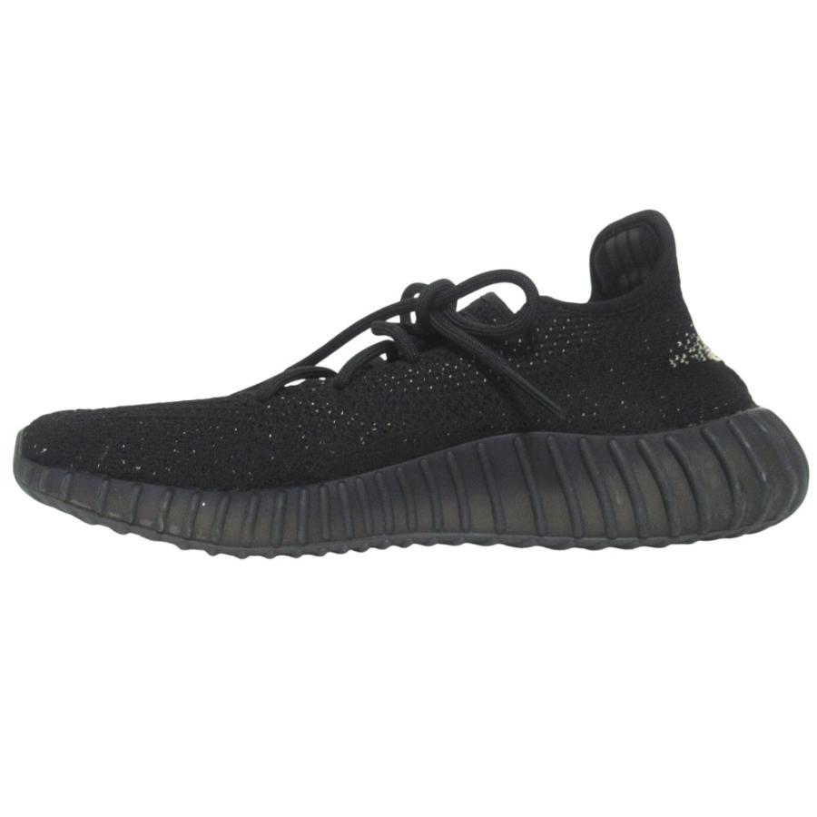 美品  アディダス Yeezy Boost 350 V2 ニット スニーカー シューズ BY1604 27cm US9 ブラック メンズ 古着 中古 USED adidas（アディダス） 美品 Yeezy Boost 350 V2 ニット スニーカー