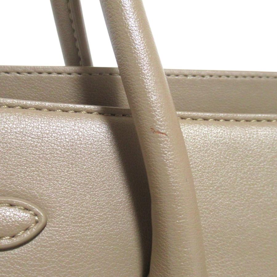 VASIC（ヴァジック） 美品 GABI レザー トートバック ブラウンベージュ 