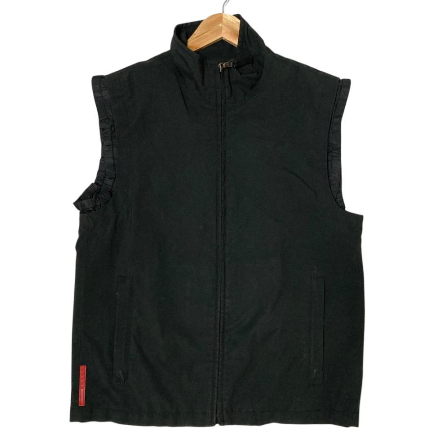 PRADA sport GORE-TEX ナイロンベスト 良品 PRADA SPORT プラダスポーツ ジップアップ ナイロンベスト SGV81A