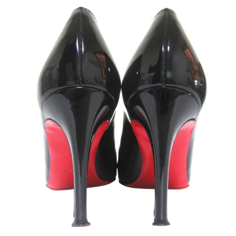 美品　ルブタン　アーモンドトゥ　パテント　36 Christian Louboutin（クリスチャンルブタン） パテントレザー