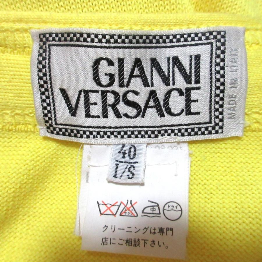 GIANNI VERSACE 良品 ジャンニヴェルサーチ ヴィンテージ コットン V 