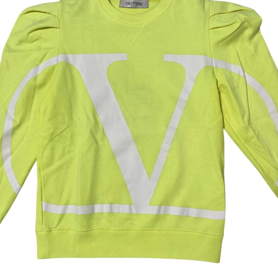 VALENTINO（ヴァレンティノ） 良品 Vロゴプリント パフスリーブ 