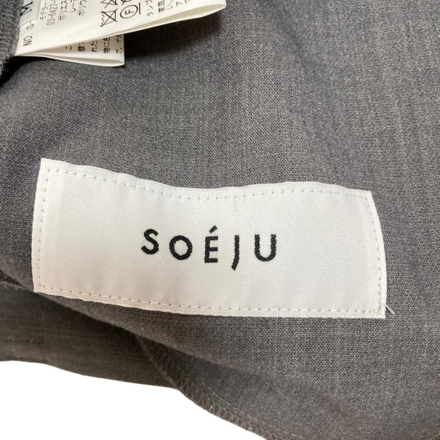 美品 SOEJU ソージュ ウールライクタックパンツ S-00-PT-006 サイズM