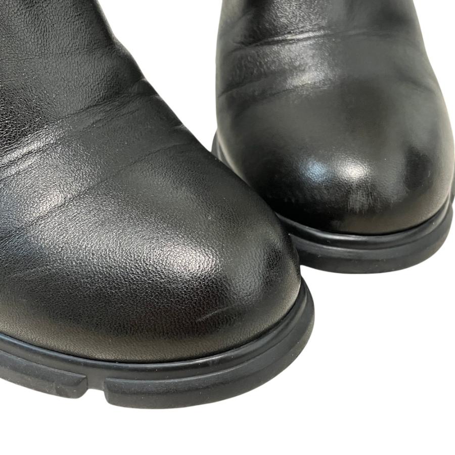 PRADA（プラダ） 良品 サイドゴア レザー ショートブーツ 36 23cm相当 