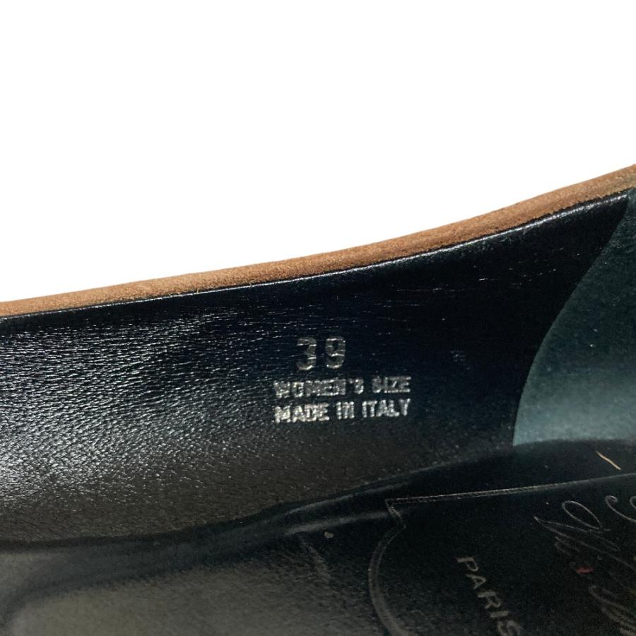 Roger Vivier（ロジェヴィヴィエ） 良品 スクエアバックル スエード