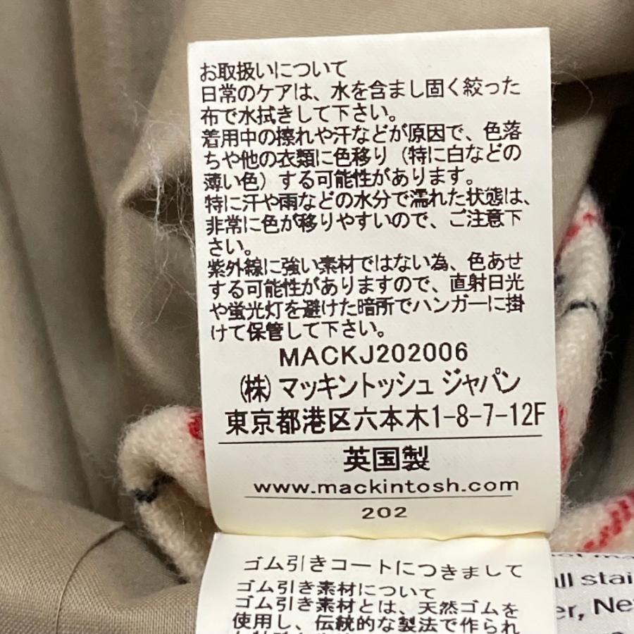 Mackintosh（マッキントッシュ） 美品 DUNANS EX ゴム引き ステン